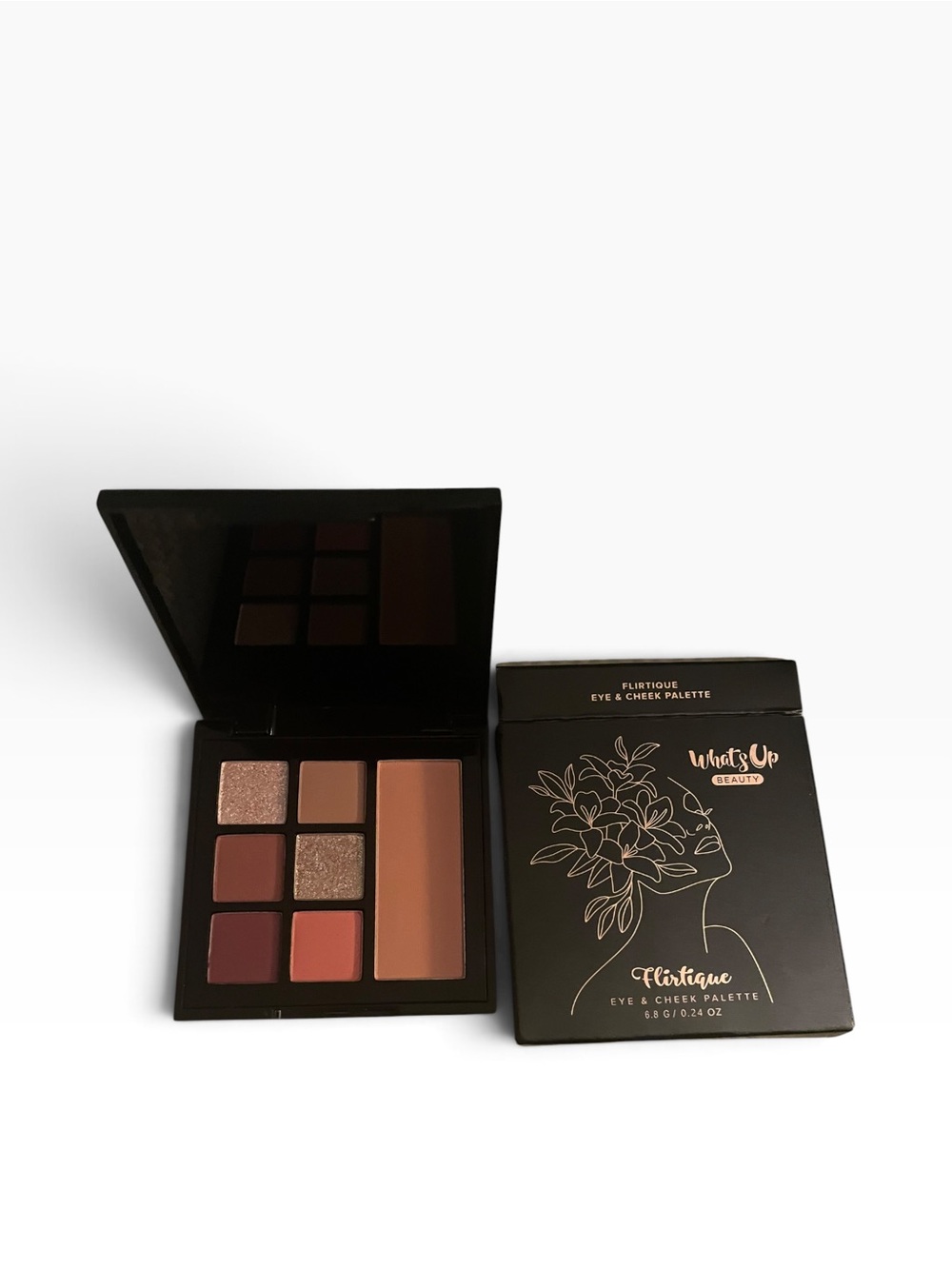 Whats Up Beauty - Flirtique Eye & Cheek Palette NWT